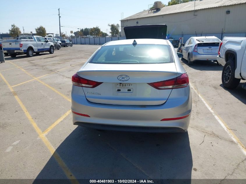 2018 Hyundai Elantra Sel VIN: 5NPD84LF2JH399290 Lot: 40481903