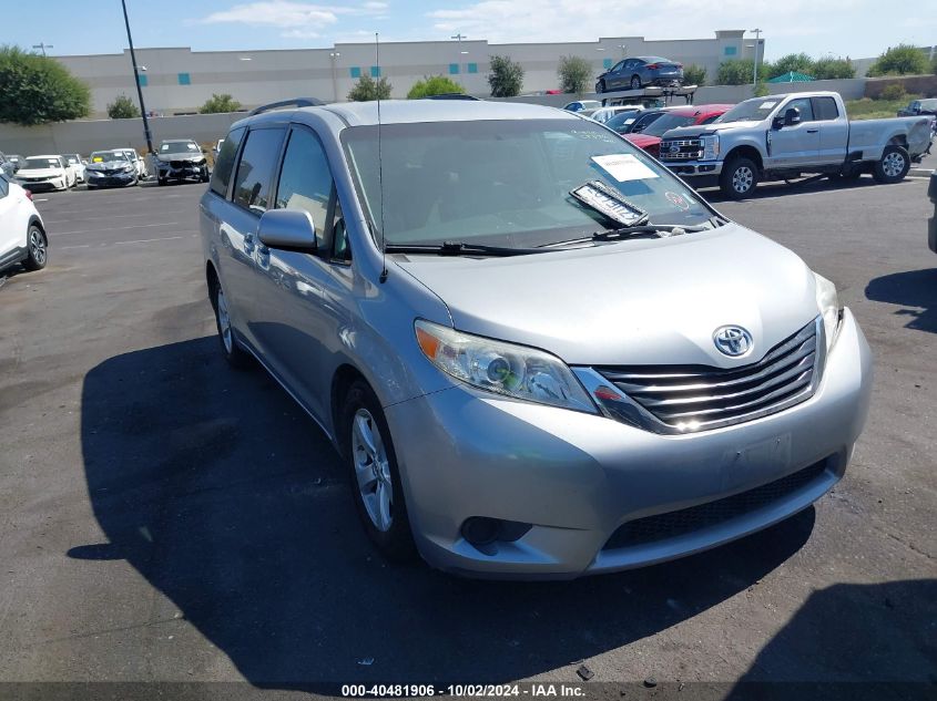 2013 Toyota Sienna Le V6 8 Passenger VIN: 5TDKK3DC6DS333122 Lot: 40481906