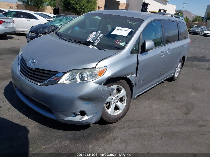 5TDKK3DC6DS333122 2013 Toyota Sienna Le V6 8 Passenger