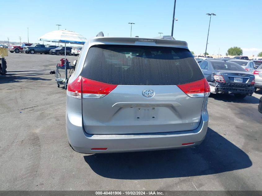 2013 Toyota Sienna Le V6 8 Passenger VIN: 5TDKK3DC6DS333122 Lot: 40481906