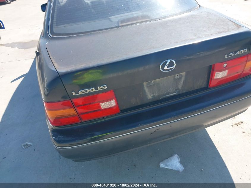 1997 Lexus Ls 400 VIN: JTADH2AFXBOO86915 Lot: 40481920