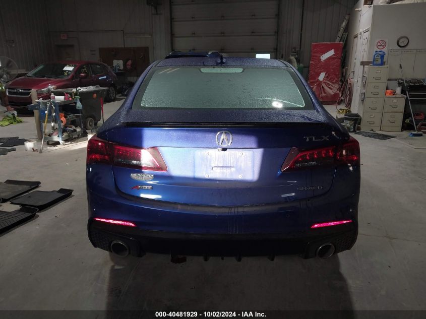 2018 Acura Tlx VIN: 19UUB3F63JA004811 Lot: 40481929