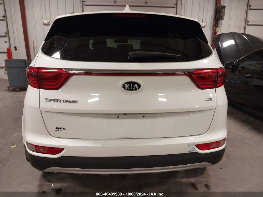 KNDPNCAC6J7410174 2018 Kia Sportage Ex