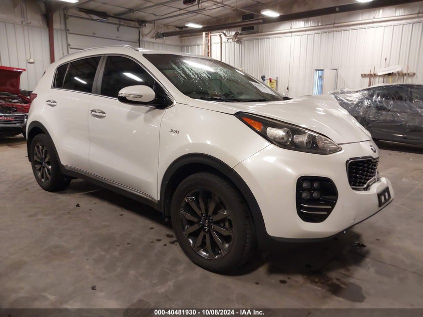 VIN KNDPNCAC6J7410174 2018 KIA SPORTAGE EX