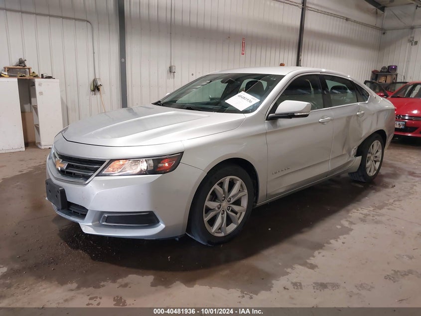 VIN 1G1105SA2HU175645 2017 CHEVROLET IMPALA 1LT