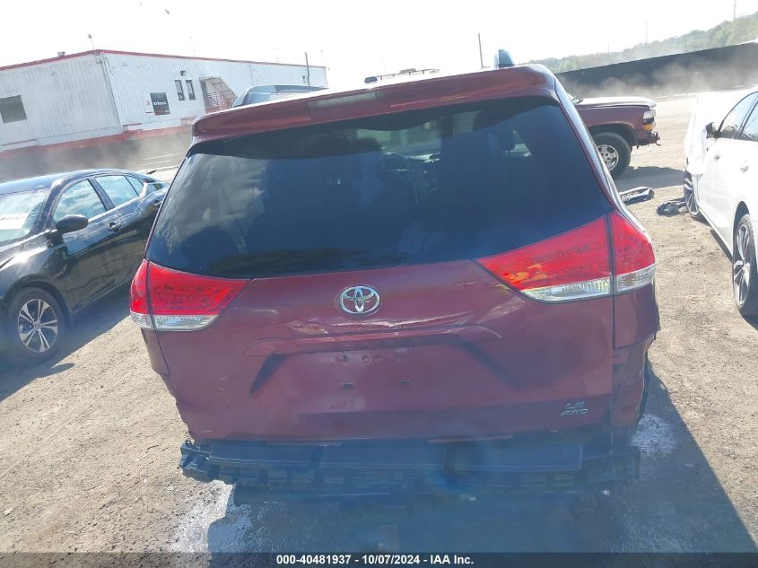 5TDJK3DC2DS059588 2013 Toyota Sienna Le 7 Passenger