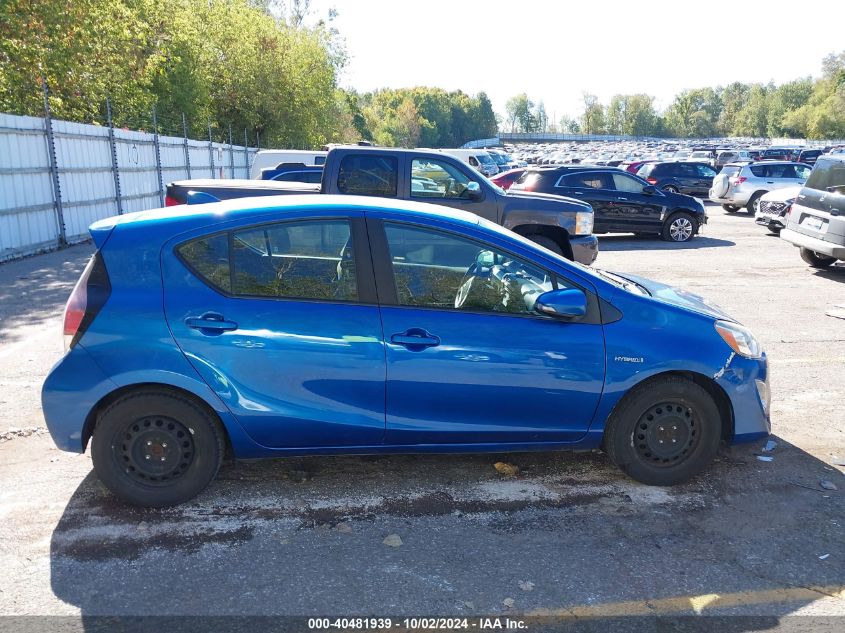 JTDKDTB38F1087106 2015 Toyota Prius C Two