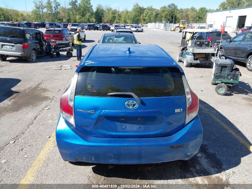 JTDKDTB38F1087106 2015 Toyota Prius C Two