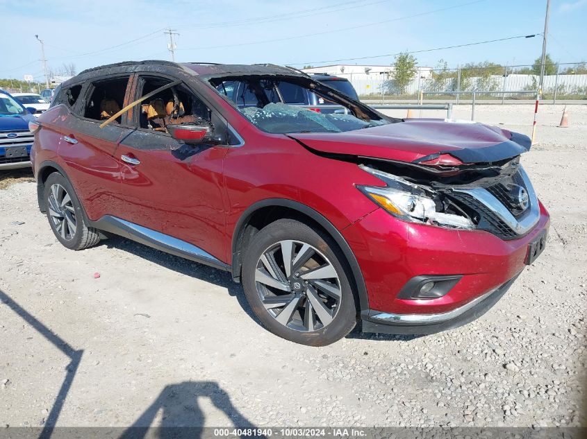 5N1AZ2MH5JN156282 2018 NISSAN MURANO - Image 1