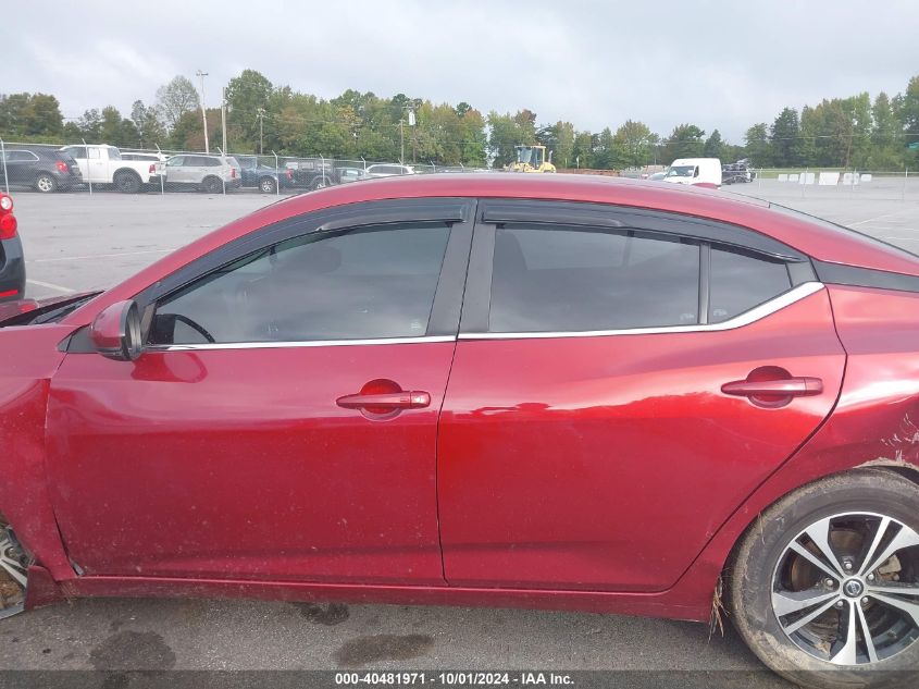 2020 Nissan Sentra Sv Xtronic Cvt VIN: 3N1AB8CV1LY212942 Lot: 40481971