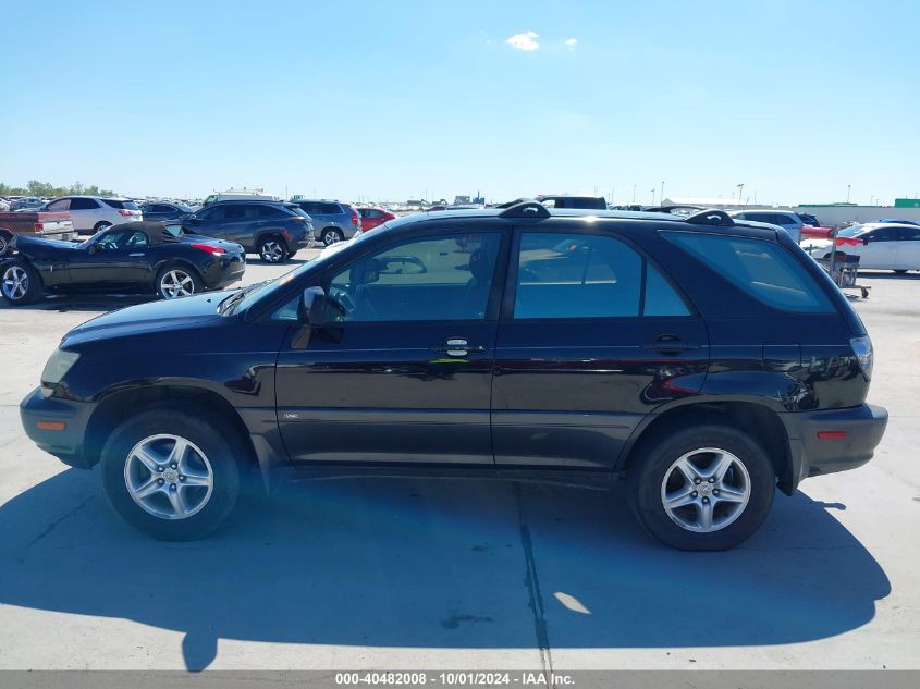 2002 Lexus Rx 300 VIN: JTJGF10U920125374 Lot: 40482008