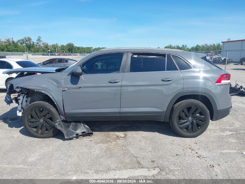 2022 Volkswagen Atlas Cross Sport 3.6L V6 Se W/Technology VIN: 1V2KE2CA1NC210685 Lot: 40482036