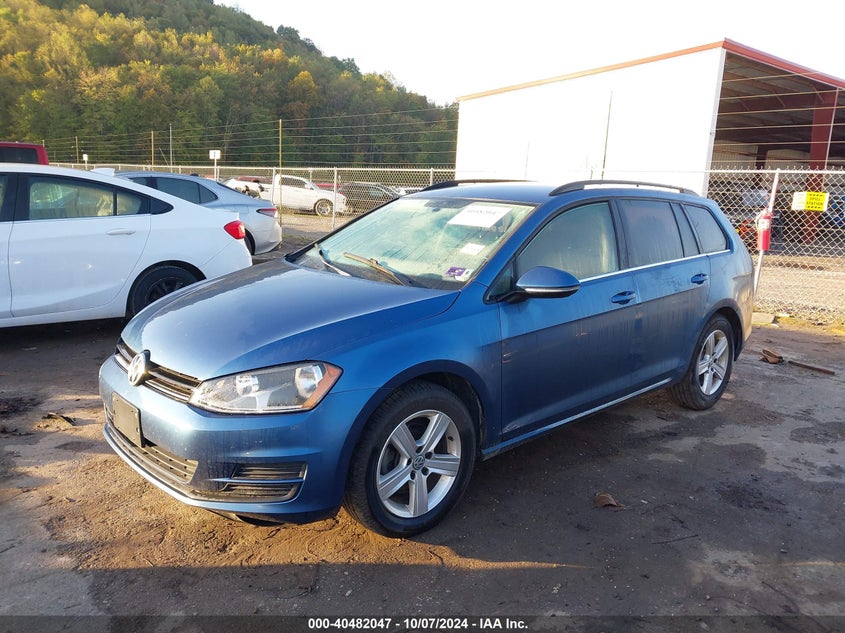 2015 VOLKSWAGEN GOLF SPORTWAGEN TDI S 4-DOOR - 3VWCA7AU8FM507297