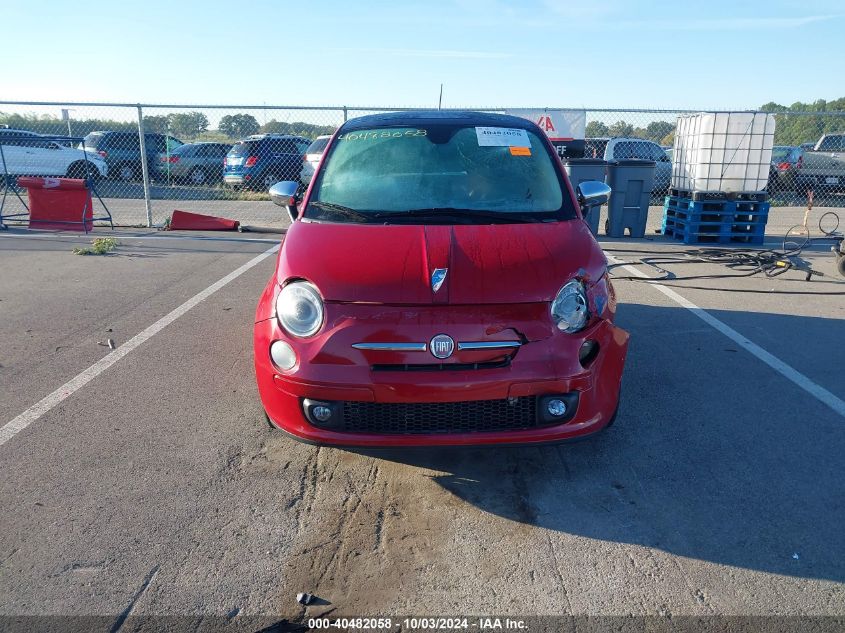 2012 Fiat 500 Lounge VIN: 3C3CFFCR7CT228386 Lot: 40482058