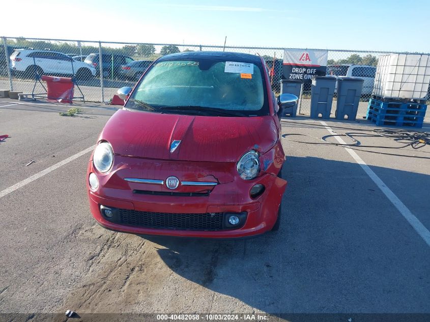 3C3CFFCR7CT228386 2012 Fiat 500 Lounge