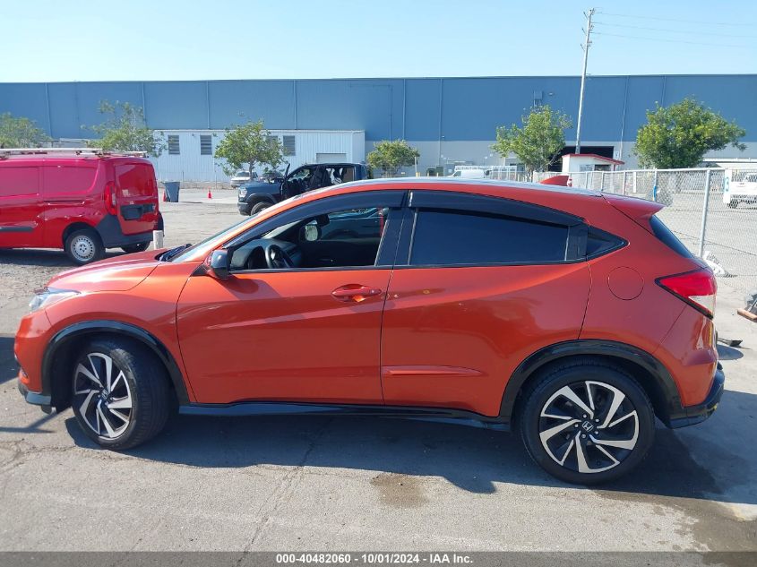 3CZRU5H13KG703011 2019 Honda Hr-V Sport