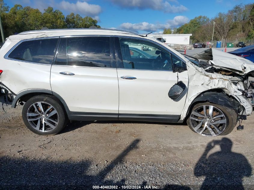 5FNYF6H05HB031279 2017 Honda Pilot Elite