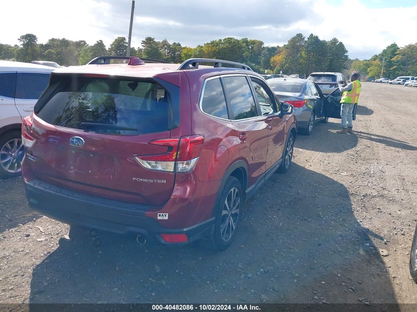 2022 SUBARU FORESTER 2.5L H-4 DI, DOHC, V(VIN: JF2SKAPC8NH467346