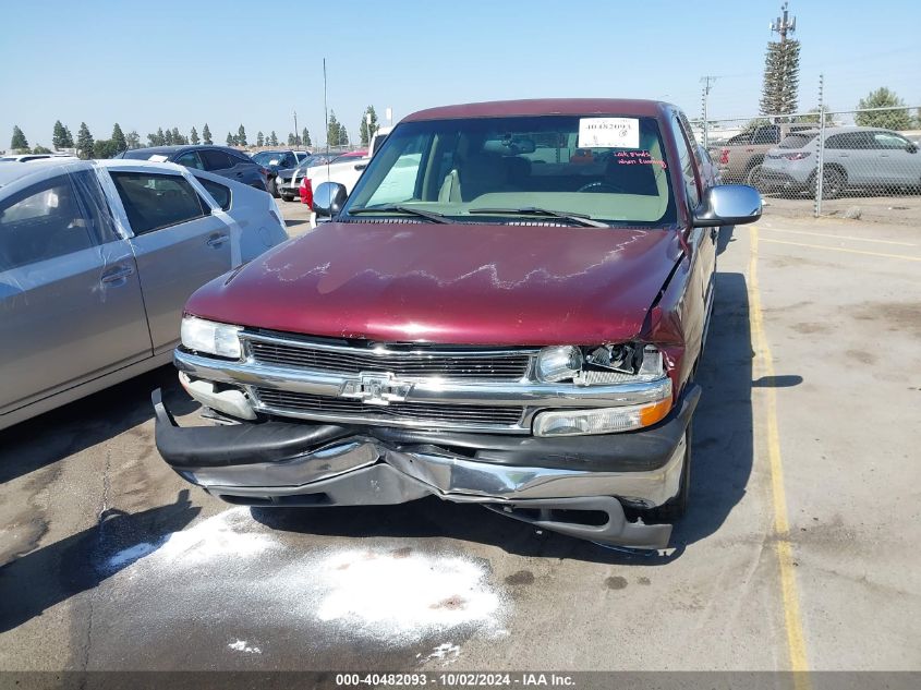 2001 Chevrolet Silverado 1500 Ls VIN: 2GCEC19TX11216525 Lot: 40482093