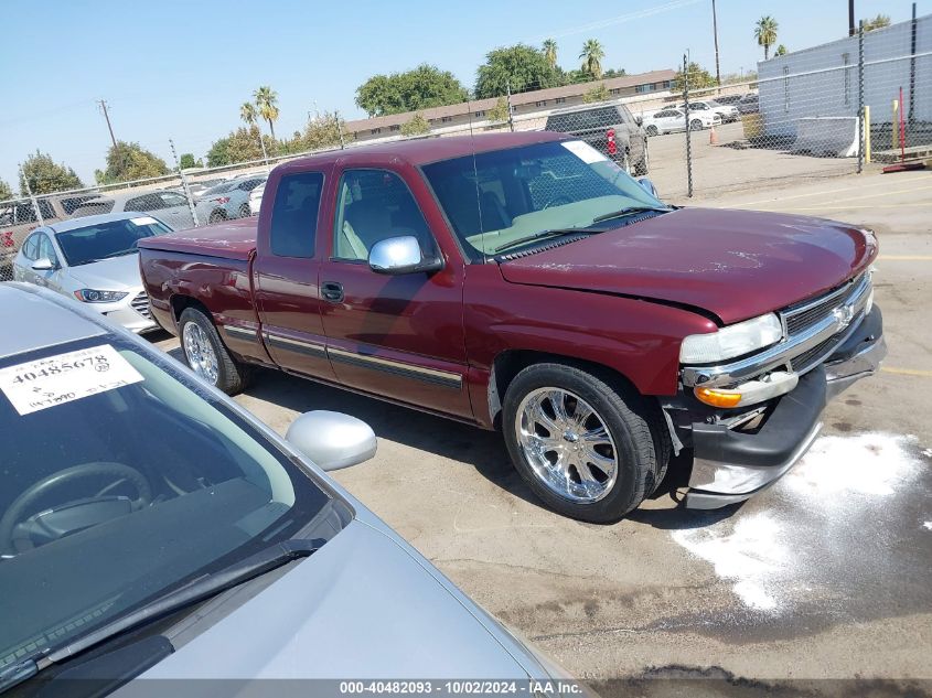 2001 Chevrolet Silverado 1500 Ls VIN: 2GCEC19TX11216525 Lot: 40482093