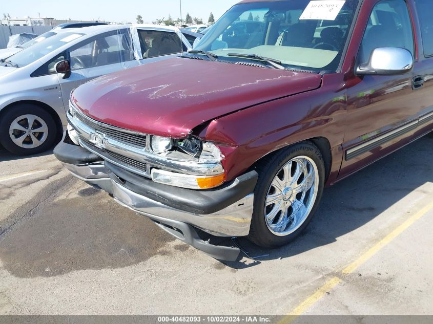 2001 Chevrolet Silverado 1500 Ls VIN: 2GCEC19TX11216525 Lot: 40482093