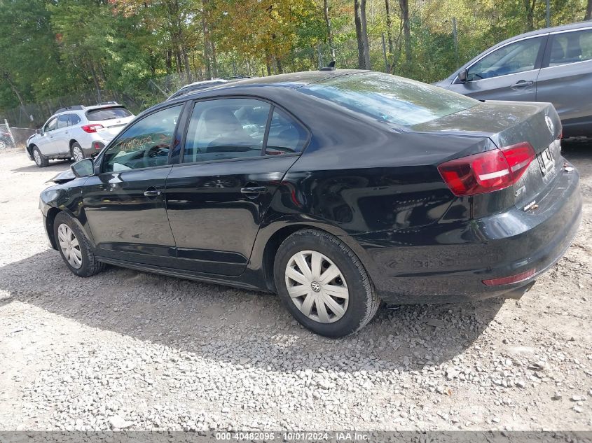 2016 Volkswagen Jetta 1.4T S VIN: 3VW267AJ5GM294376 Lot: 40482095