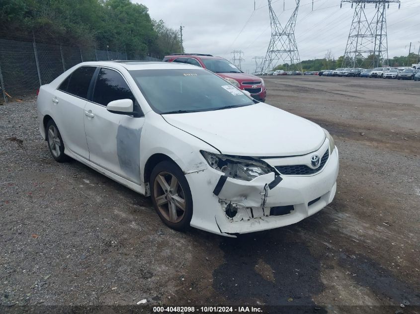 2012 Toyota Camry Se VIN: 4T1BF1FK7CU598747 Lot: 40482098