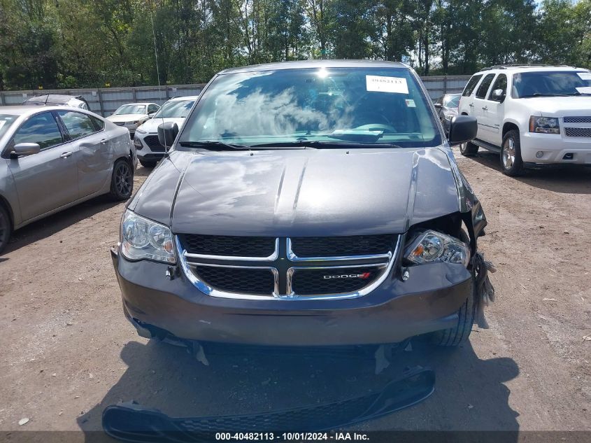 2018 Dodge Grand Caravan Se VIN: 2C4RDGBG9JR187762 Lot: 40482113