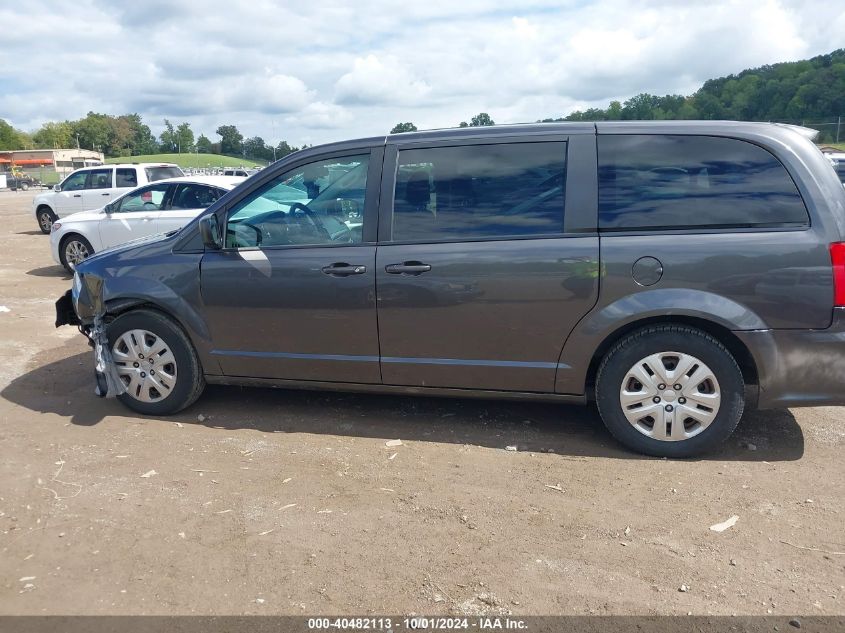 2018 Dodge Grand Caravan Se VIN: 2C4RDGBG9JR187762 Lot: 40482113