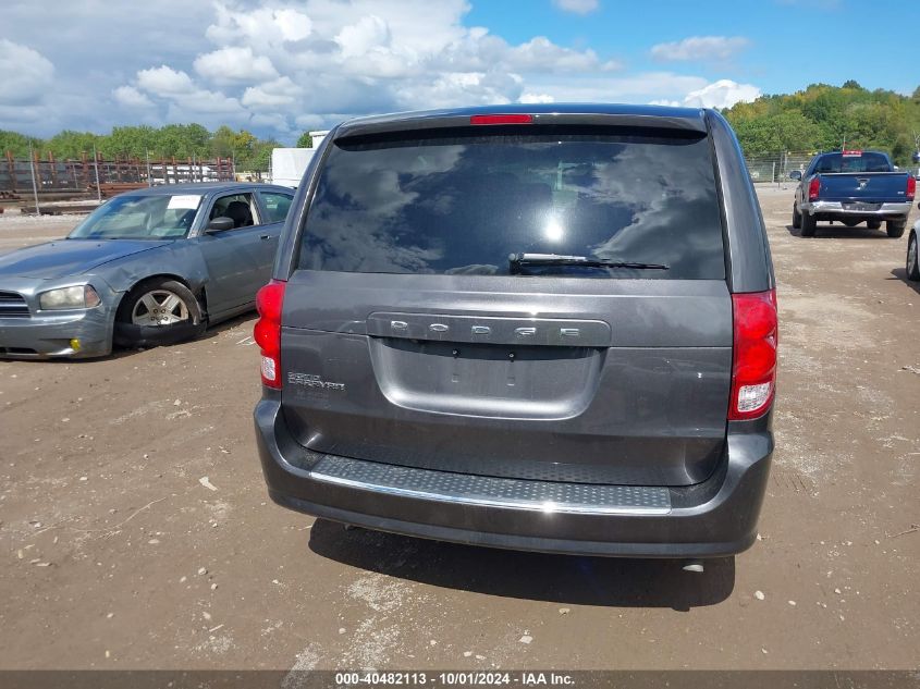 2018 Dodge Grand Caravan Se VIN: 2C4RDGBG9JR187762 Lot: 40482113