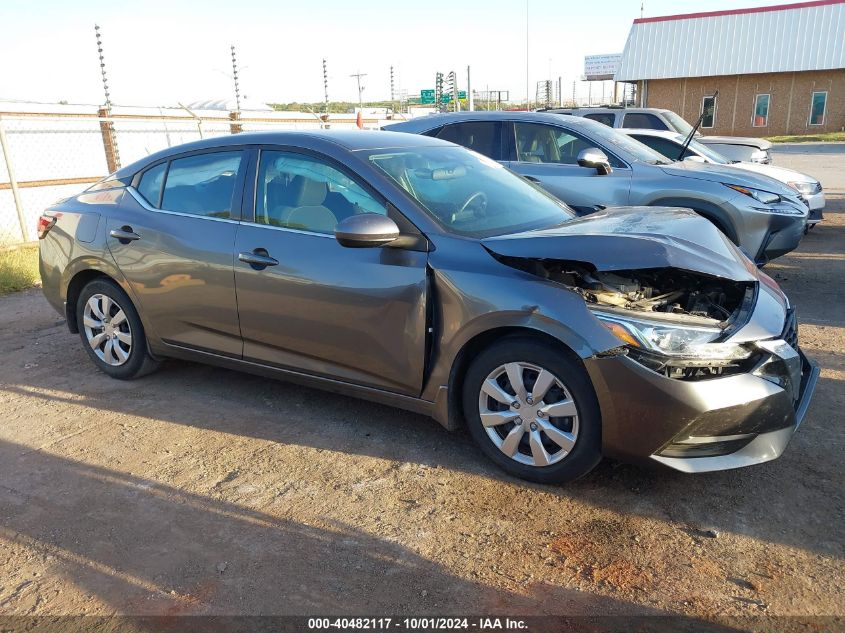 2021 Nissan Sentra S Xtronic Cvt VIN: 3N1AB8BV2MY287538 Lot: 40482117