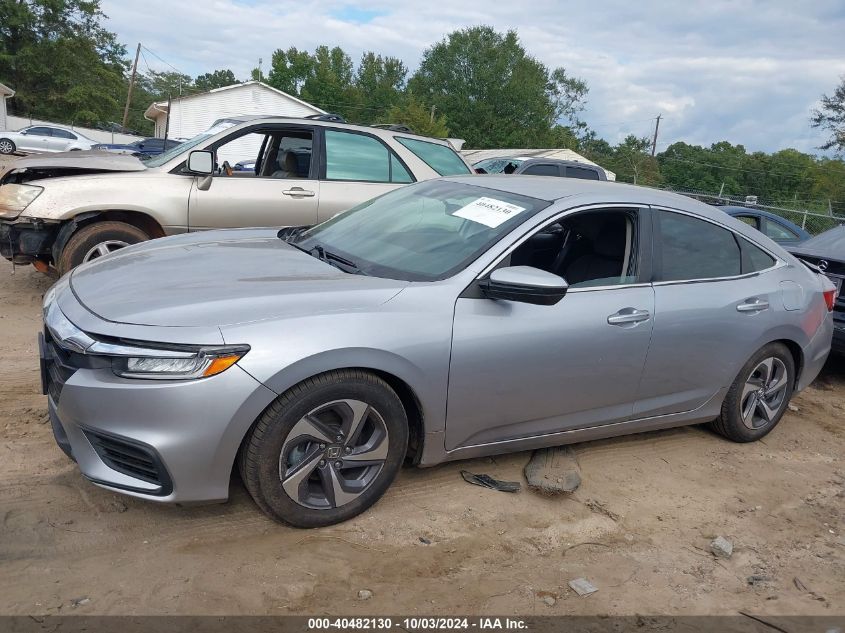 19XZE4F51KE010159 2019 Honda Insight Ex