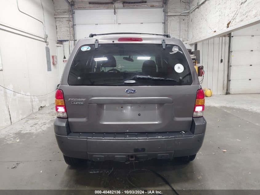 2005 Ford Escape Limited VIN: 1FMYU94105KB07720 Lot: 40482136