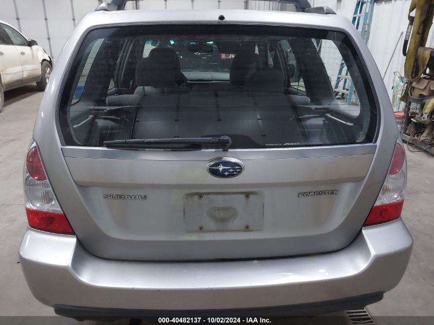 2006 Subaru Forester 2.5X VIN: JF1SG656X6H739039 Lot: 40482137