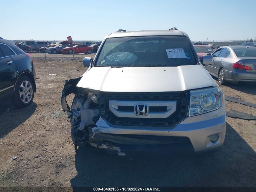 2010 Honda Pilot Ex-L VIN: 5FNYF3H59AB005767 Lot: 40482155