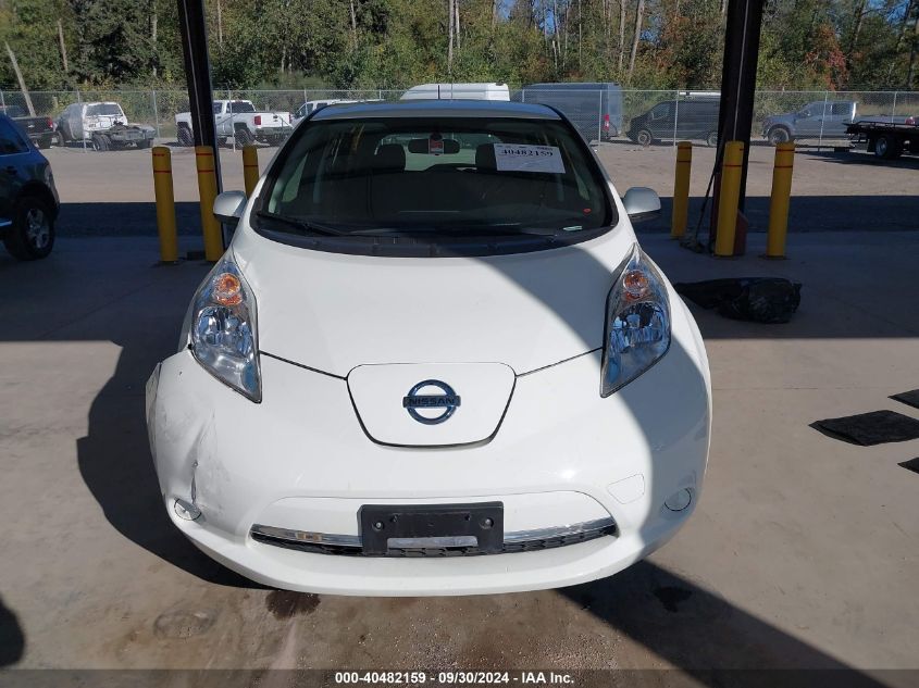 2016 Nissan Leaf S VIN: 1N4AZ0CP7GC309322 Lot: 40482159