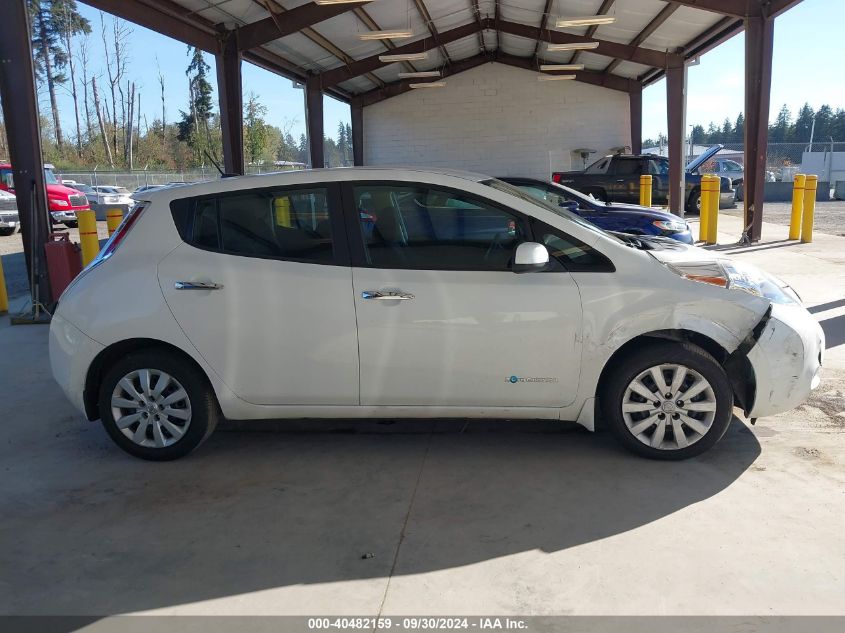 1N4AZ0CP7GC309322 2016 Nissan Leaf S