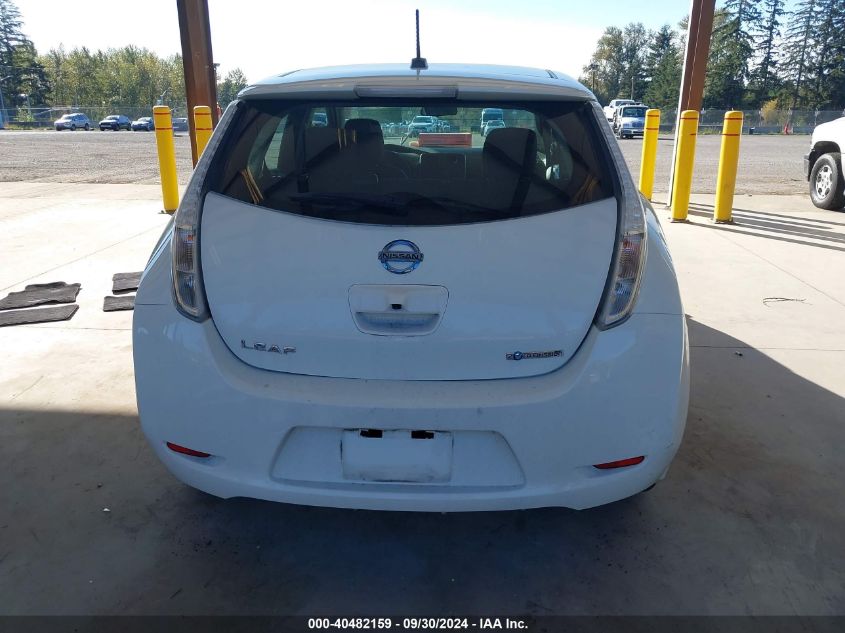 1N4AZ0CP7GC309322 2016 Nissan Leaf S