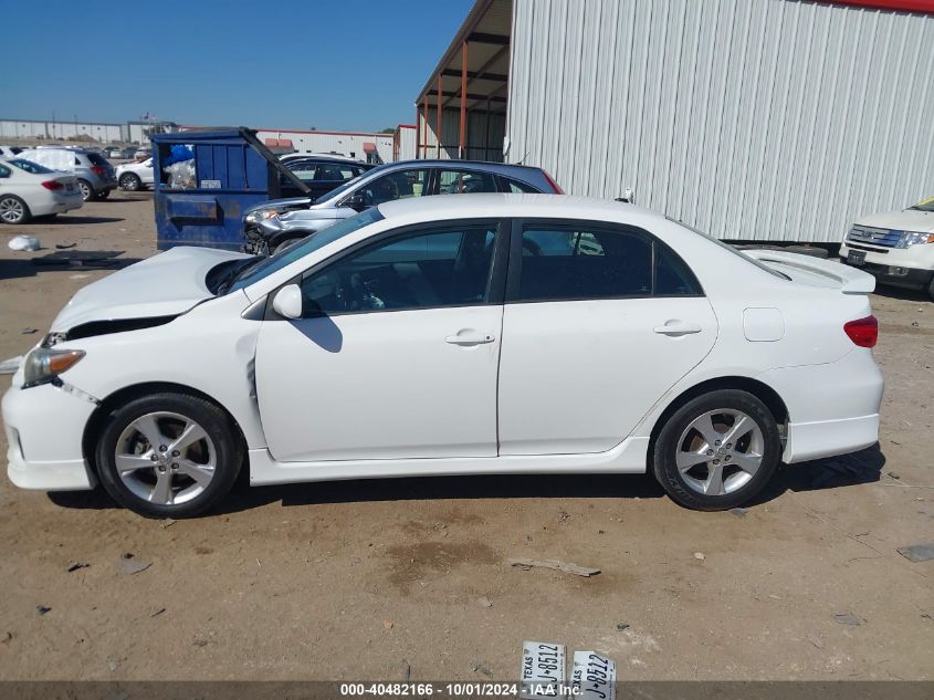 2011 Toyota Corolla S/Le VIN: 2T1BU4EE6BC634611 Lot: 40482166