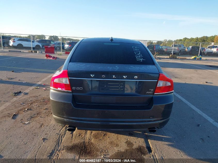 2010 Volvo S80 T6 VIN: YV1992AHXA1116678 Lot: 40482187