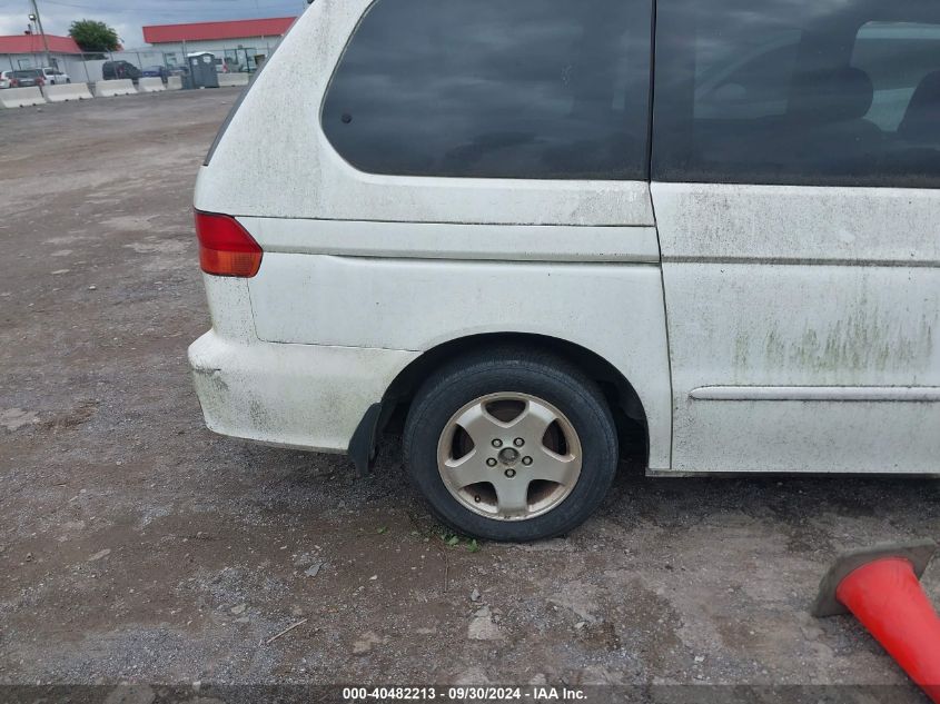 2001 Honda Odyssey Ex VIN: 2HKRL18661H533973 Lot: 40482213