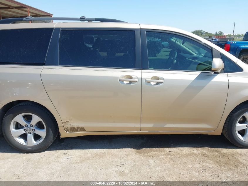 2011 Toyota Sienna Le V6 VIN: 5TDKK3DC5BS043550 Lot: 40482228