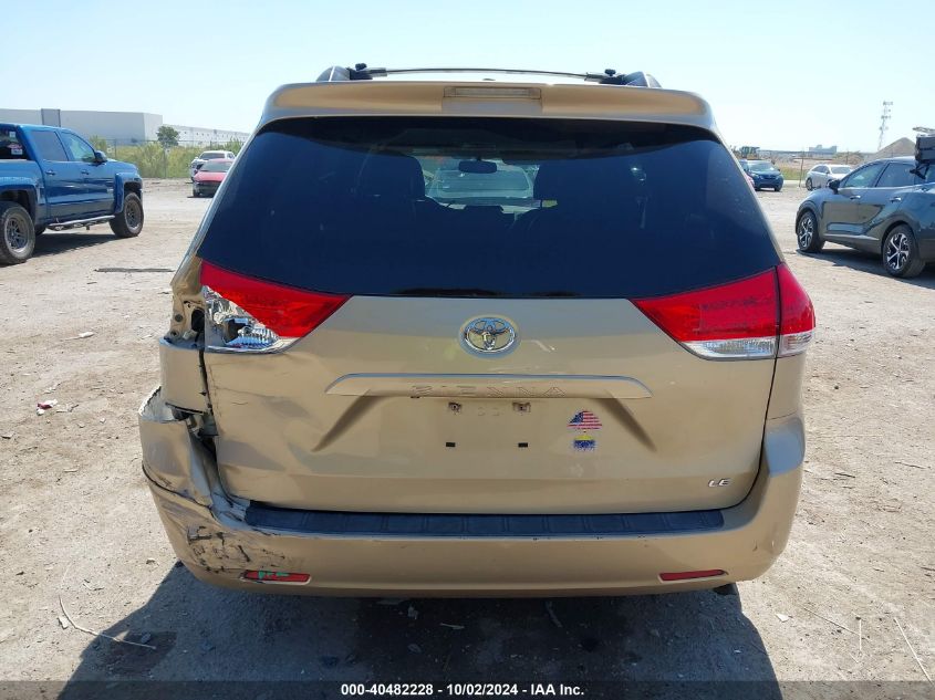 2011 Toyota Sienna Le V6 VIN: 5TDKK3DC5BS043550 Lot: 40482228