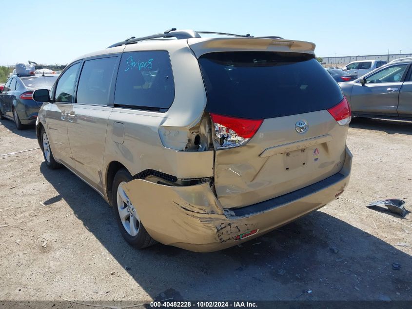 2011 Toyota Sienna Le V6 VIN: 5TDKK3DC5BS043550 Lot: 40482228