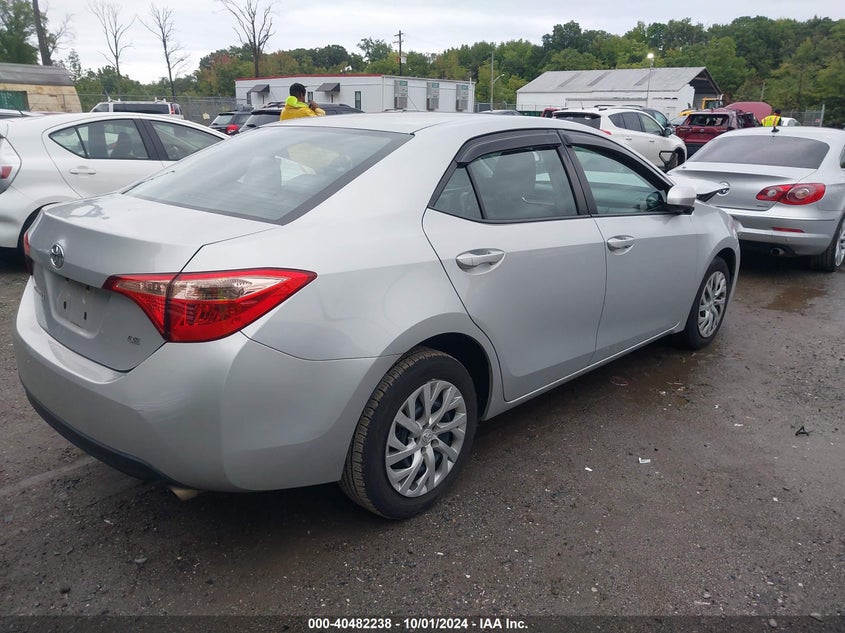 VIN 2T1BURHE8HC887365 2017 TOYOTA COROLLA LE