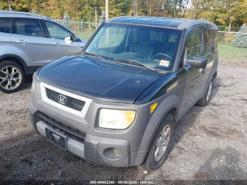 5J6YH28514L012373 2004 Honda Element Ex