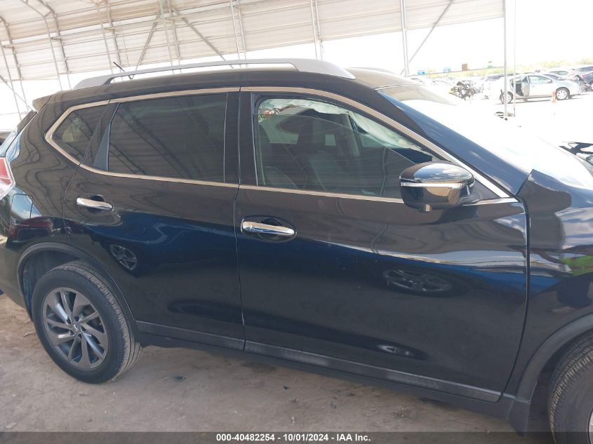 2015 Nissan Rogue S/Sl/Sv VIN: 5N1AT2MT9FC850918 Lot: 40482254