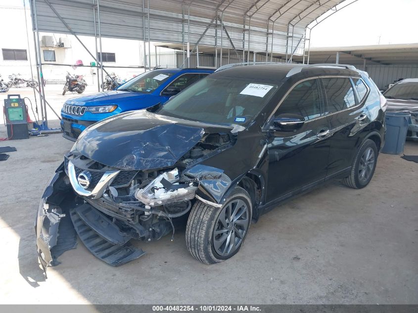 5N1AT2MT9FC850918 2015 NISSAN ROGUE - Image 2