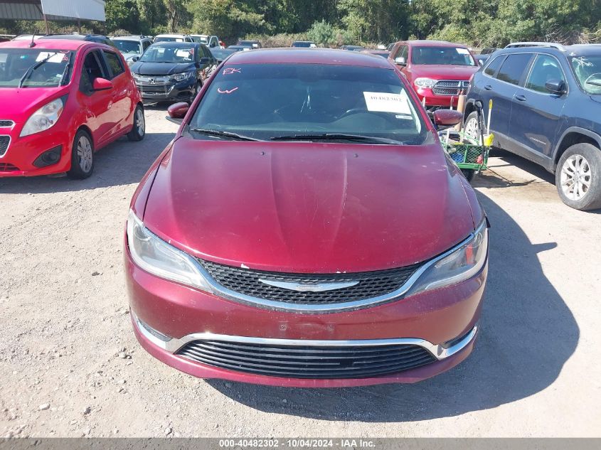 2015 Chrysler 200 Limited VIN: 1C3CCCAB6FN598715 Lot: 40482302