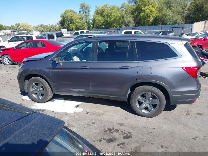 2021 Honda Pilot Exl VIN: 5FNYF6H58MB011596 Lot: 40482313